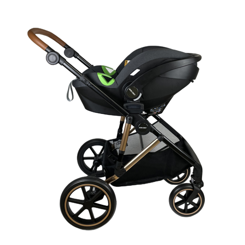 Cochecito de bebé con sistema de viaje con asiento de automóvil para bebés RA-U18
